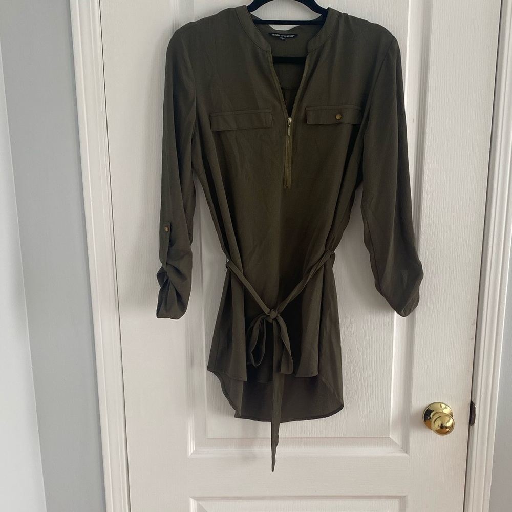 Army Green Blouse